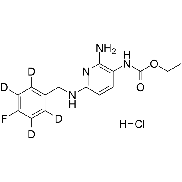 Flupirtine-d4 hydrochloride (D 9998-d4 hydrochloride) 1324717-75-0